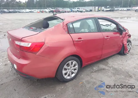 2014 Kia Rio Lx from USA, damaged, VIN KNADM4A3XE6399068